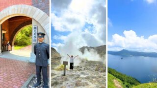 北海道車中泊旅day3｜網走→ウトロ！脱獄王に鳥肌、硫黄山で地獄、摩周湖で青の底力